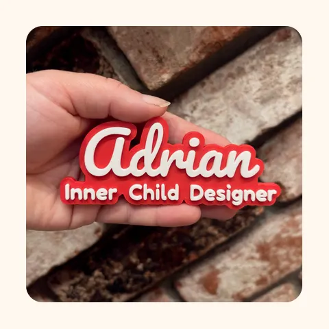 Custom Name Tag — Keychains