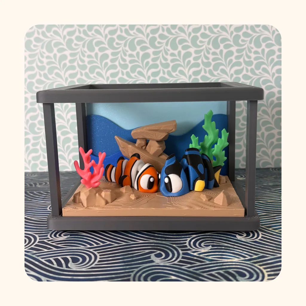 Fish Tank Diorama — photo 1