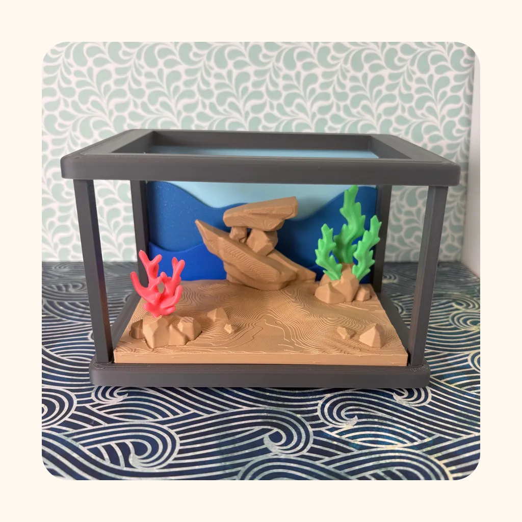 Fish Tank Diorama — photo 3
