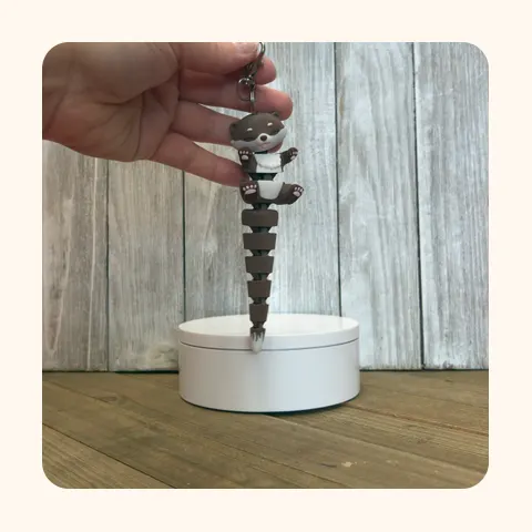 Otter Wiggly Tail — Keychains