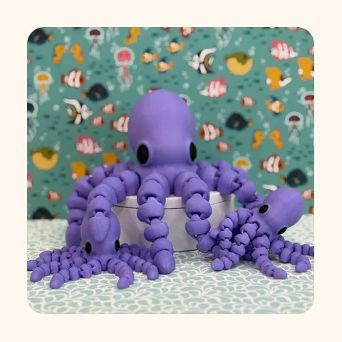 Purple Octopus — Toys