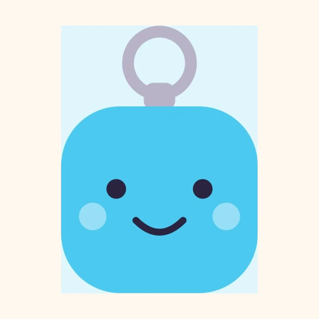 Wiggle Worm Keychain — photo 1